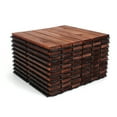 thumbnail image 2 of 3rd Street Inn Decking Tiles 20 Pack - Oiled Acacia Straight, 2 of 5