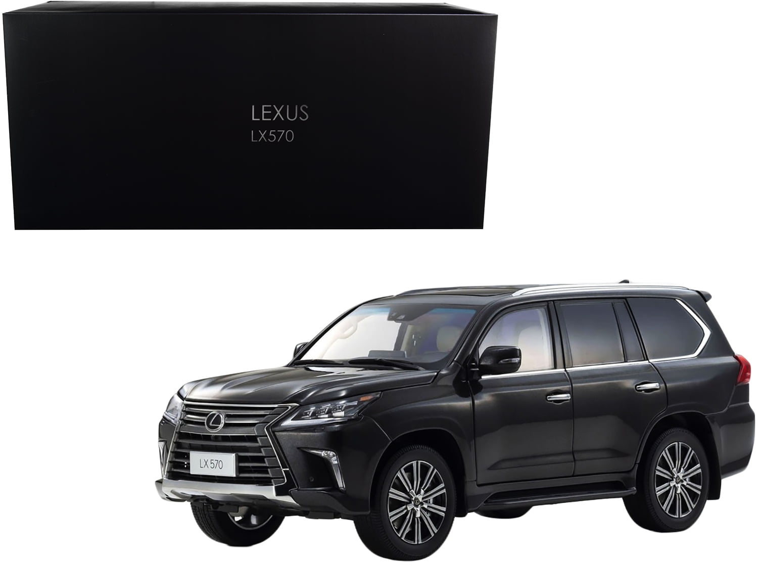 Details about   Kyosho 1/18 Toyota Lexus LX570 Diecast Car Model Gifts Collection Black:Silver