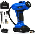 thumbnail image 1 of AstroAI Tire Inflator with Digital Pressure Value Screen, 160 PSI Cordless Car Air Pump, with 20V Rechargeable Battery, Blue, 1 of 8