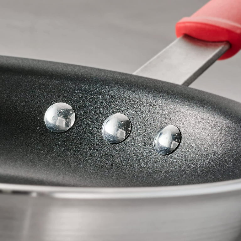 Tramontina 8.5 in Carbon Steel Fry Pan – with Silicone Grip