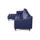 thumbnail image 4 of Sala Modular Sofá Cama Makora de Lino Azul Modelo Duomo Reversible, 4 of 9