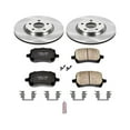 thumbnail image 3 of Power Stop Front Stock Replacement Brake Pad and Rotor Kit KOE1614, 3 of 8