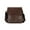 Brown, variant on Fnyoxu Men's Waterproof Messenger Bag, PU Leather Crossbody Shoulder Bag for Travel & Daily Use, Lightweight Multi-Compartment Design, 8.6x10.2 Inches