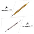 thumbnail image 4 of AVEKI 2pcs Pins Heavy and Bars Re Bands Professional Band Adjust Steel Spring Duty Bar Tools with Kit Pin Tool Remover Remove Stainless Strap Removal Watch Aluminum Link for Replacement Repair 0601M, 4 of 8