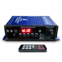 VTIN 400W Bluetooth 5.0 Digital Power Amplifier, Wireless Audio Player Audio Amplifier, 2 Channel Stereo Home Audio Amp Receiver, HiFi Stereo FM with Remote