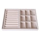 thumbnail image 1 of Organizador de joyería perfecl Beige Bandeja de Almacenamiento, 1 of 8