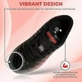 thumbnail image 2 of Vizari Bolt Firm Ground Soccer Cleats for Kids – Durable, Comfortable, and Stylish Boys and Girls Soccer Shoes with Traction - Black/red, 12, 2 of 5