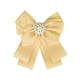 thumbnail image 1 of INSPIRE CHIC Broche de cinta para mujer con lazo, pin de uniforme escolar, corbata de cuello con cuentas amarilla, 1 of 4