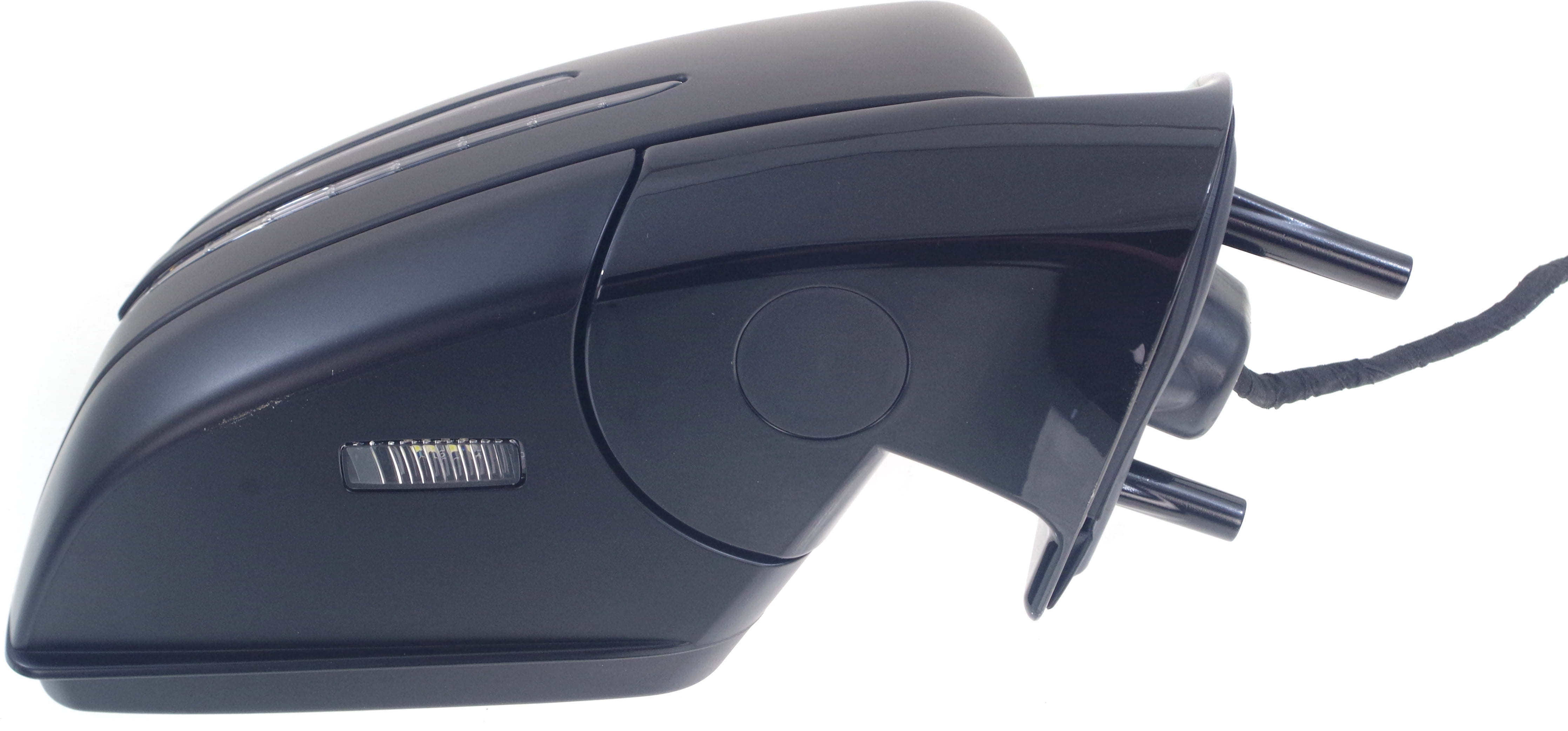 Mirror Compatible With 2011-2012 Mercedes Benz ML550 ML63 AMG Right Passenger Side Heated In-housing Signal Light Paintable Kool-Vue