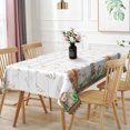 thumbnail image 5 of Tchckioa Cute Animals Tablecloth for Restaurant,60x84 Rectangular Waterproof Stain Proof Table Cover, 5 of 6