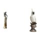thumbnail image 1 of Figura Decorativa De Loro Africano Tribal, Escultura Ligera De Resina, Adorno Para El Hogar, Hoteles, Escritorio, Mesa, Centro De Mesa, Decoración De Armarios, 1 of 8