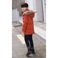 thumbnail image 3 of Lindreshi Toddler Boys Clothes Clearance Boys Winter Coat Kids Girls' Boys' Hooded down Winter Warm Jacket Puffers Outerwear, 3 of 7