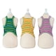 thumbnail image 5 of Chaleco De Algodón A Rayas Para Perros, Ropa Para Mascotas, Chaleco Suave Transpirable Para Mascotas, Disfraz, Camiseta Para Cachorros, Disfraces Vogacara PT002647-05, 5 of 6