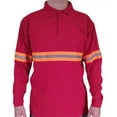 thumbnail image 2 of Playera Polo Manga Larga Con Reflejante Textil, 2 of 7