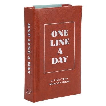 One Line a Day: Luxe One Line a Day : A Five-Year Memory Book (Diary)