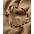 thumbnail image 3 of Positano Memory Necklace in Red Crystal Freshwater Pearl Gold-Plated Beads, 3 of 4