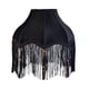 thumbnail image 4 of Pantalla lámpara tela con borlas, elegante, para bombilla E27, decorativa, retro, para sala estar, noche, dormitorio, cafetería o Negro, 4 of 8