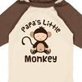 thumbnail image 4 of Inktastic Papas Little Monkey Boys Funny Boys or Girls Long Sleeve Baby Bodysuit, 4 of 5
