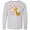 AC-Heather Grey, variant on Inktastic My Great Grandma Loves me- cute giraffe Long Sleeve Youth T-Shirt