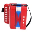 thumbnail image 1 of Mini instrumento musical de acordeón, juguete de acordeón para niños, 7 juguetes educativos para niños, instrumentos de teclado de acordeón para niños, confiabilidad excepcional, 1 of 14