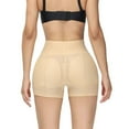 thumbnail image 5 of PEASKJP Long Sleeve Shapewear Firm Control Seamless Full Body Shaper Compression Mid Thigh Body Shapewear, Beige M, 5 of 5