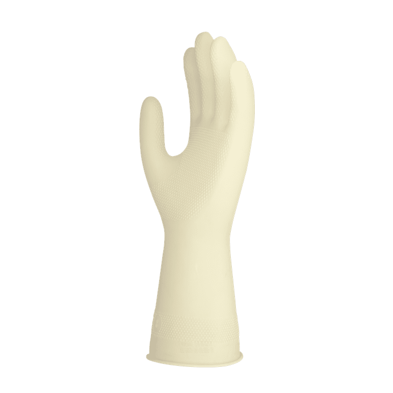 ETERNA Eco-Friendly Kitchen Gloves - Natural Latex, Excellent Grip, Size L (2.12 Oz)