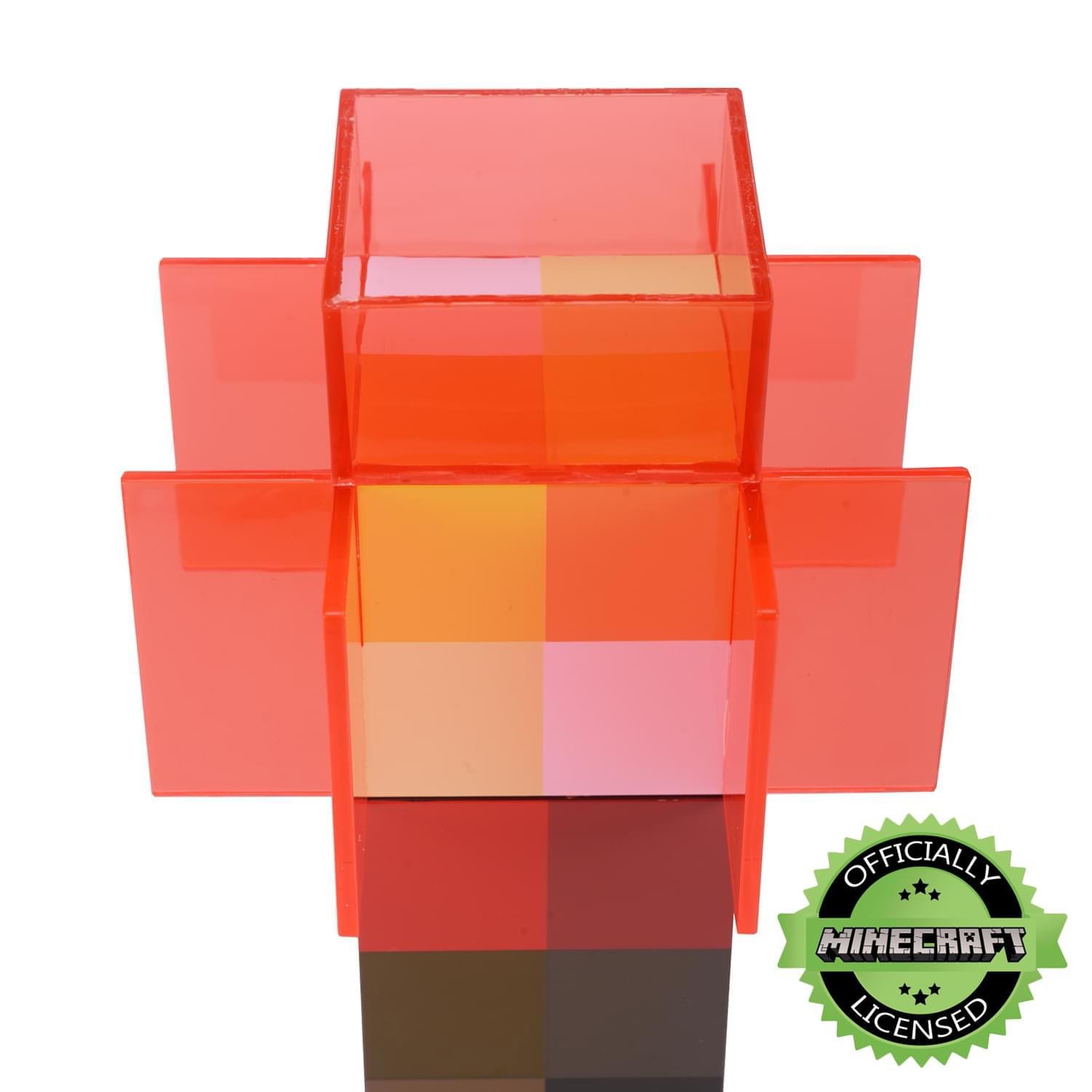 Robe Factory Rbf C Minecraft Redstone Torch Lamp Nightlight 12 6 Inch Led Costume Cosplay Light Walmart Com Walmart Com