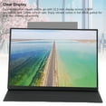 thumbnail image 3 of Écran Portable 1080P 12.3 Pouces Type-C Interface Multimédia HD 120Hz Rafraîchissant avec Étui de Protection pour la Maison, 3 of 7