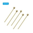 thumbnail image 3 of Uxcell 100 Pcs Gold Ball Head Pins 0.79 inch Wire Head Pins 24 Gauge Brass Head Pins for DIY Craft Jewelry Making, 3 of 7