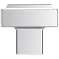 thumbnail image 2 of Baldwin 4425112BIN 4425.BIN Raised 1-1/2 Inch Rectangular Cabinet Knob from The Estate Collection, 2 of 7