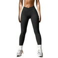 thumbnail image 1 of Combinaison Grande Taille pour Femmes, Taille Haute Côtelée, Yoga, Exercice, Confort Décontracté, Pantalon Extensible, 1 of 4