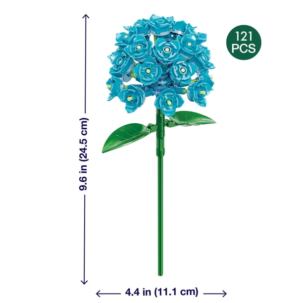 Brickcraft Hydrangea Kit - Classroom learning blocks - Walmart