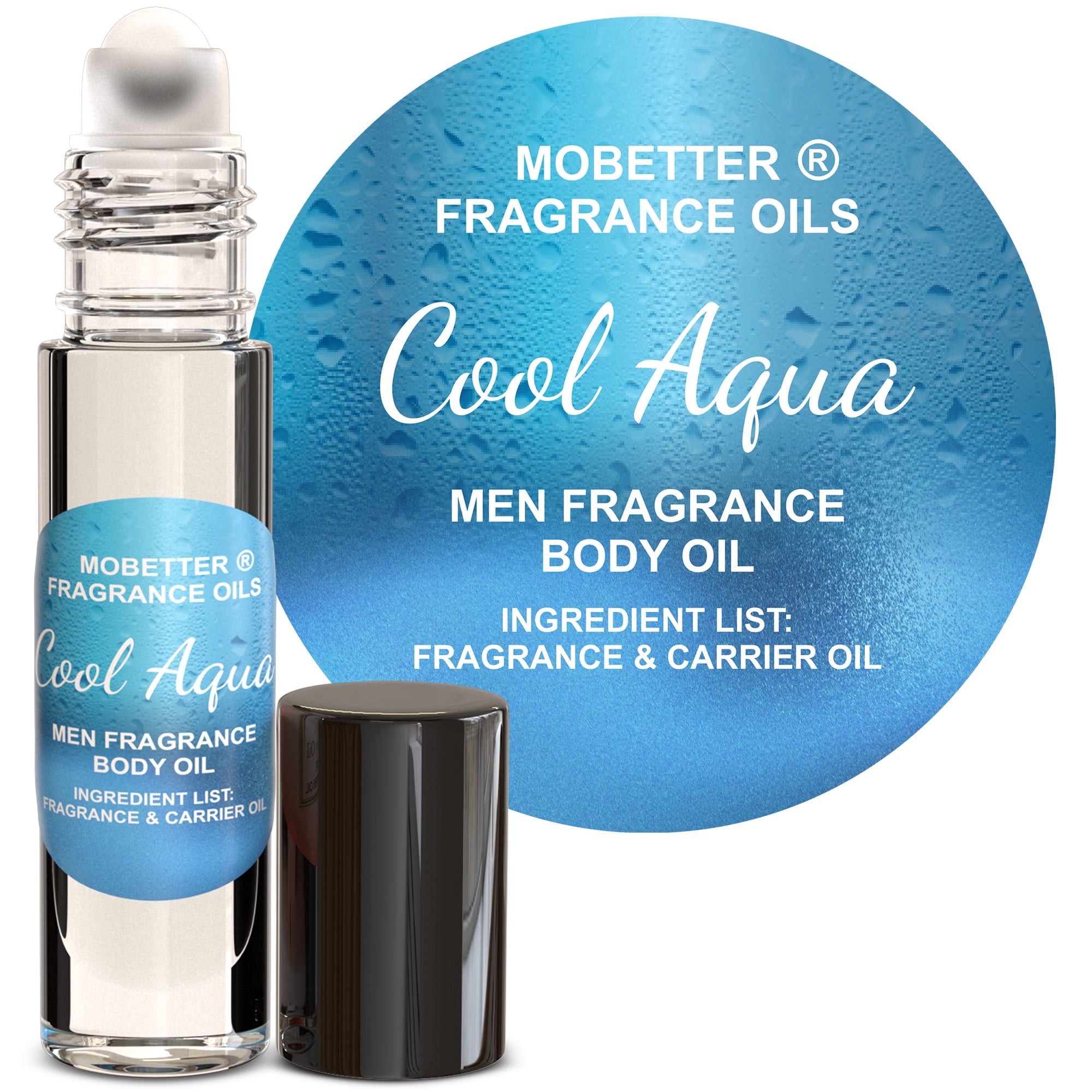 MOBETTER FRAGRANCE OILS Cool Aqua Men Fragrance Body Oil