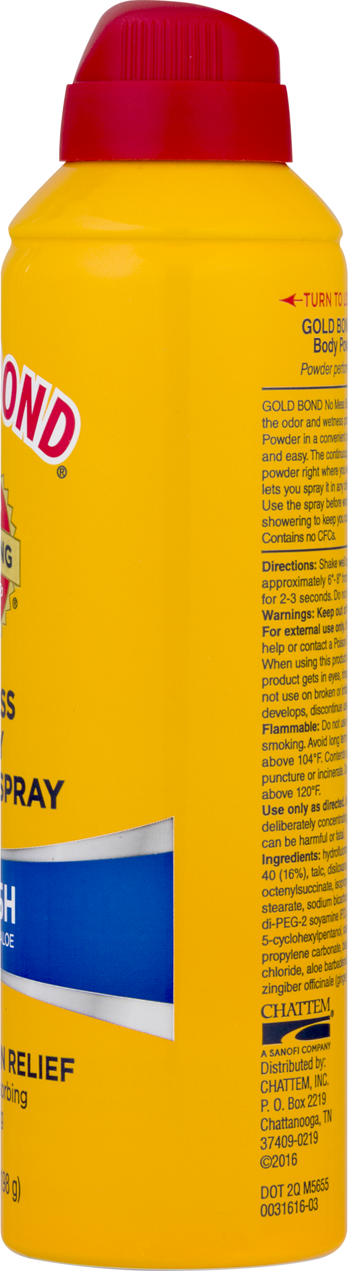 Gold Bond No Mess Fresh Body Powder Spray 7oz Can UK Ubuy