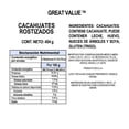 thumbnail image 2 of Cacahuates Great Value rostizados 454 g, 2 of 3