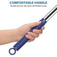thumbnail image 4 of 81 Inch Extendable Cobweb Duster, Telescopic Stainless Steel Handle Spider Web Brush, Medium-Stiff PET Bristles for High Ceiling, Fan, Blind Indoor & Outdoor Cleaning, 4 of 8