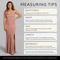 thumbnail image 4 of David’s Bridal, The Edit by DB Studio Women's Formal Sheath Dress with Asymmetrical Straps, Full Length, Jersey, 4 of 6