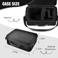 thumbnail image 3 of Oculus Quest 2 VR Case, Virtual Reality Headset and Controllers with Face Cover & Lens Protector- Black, 3 of 8