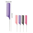 thumbnail image 3 of Quality Hair Comb with Pointed Tail Hairdressing Fine Tooth Suitable for Hairstyling at Home, 3 of 9