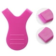 thumbnail image 4 of 10pcs/bag Eyelash Brushes Plastic Eyelash Lifting Perm Comb Y Eyelash Brushes Plastic Eyelash Shape Portable Makeup Tools, Rose Red, 4 of 7
