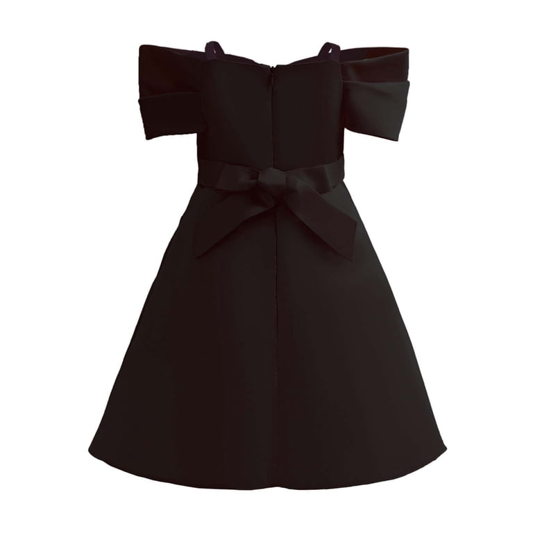 red and black evening dress Black Red A-Line Two Piece Satin Prom Dress