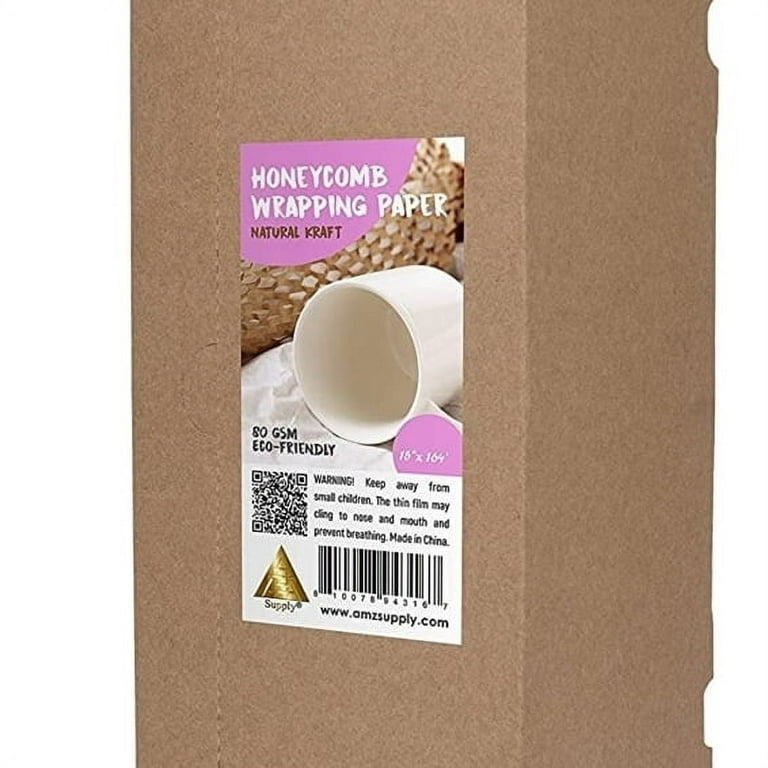 Honeycomb Packing Paper Wrap Sustainable Alternative to Bubble Cushioning  Wrap Biodegradable & Fully Recylable for Moving/Shipping/Packing Roll -  China Packing Paer, Wrapping Paper