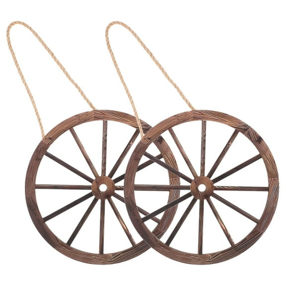 2pcs Wooden Wall Decor Rustic Western Style Hanging Decoration Western Party Decorations for Bar Ornament