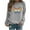 Gray, variant on ICHUANYI Womens Trendy Oversized Sweatshirts Hoodies Crew Neck Long Sleeve Shirt Pullover Casual Comfy Fall Winter Fashion Outfits Clothes 2023