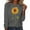Gray, variant on Long Sleeve Shirts for Women Sunflower Graphic T Shirt Long Sleeve Crewneck Pullover Tops Cute Casual Cotton Tee Tops Loose Blouses Long Sleeve Tops