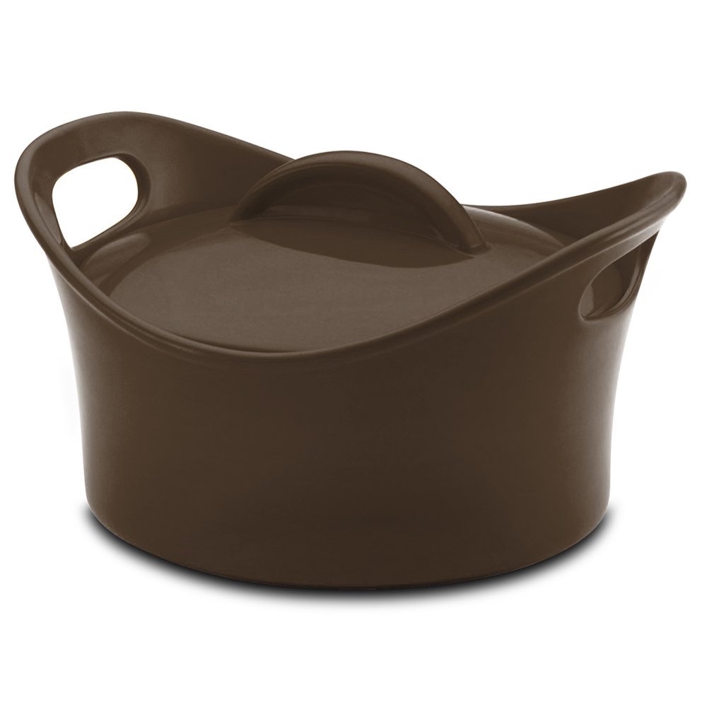 Rachael Ray Casserround Stoneware 2.75 qt. Casserole Dish with Lid