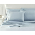 thumbnail image 5 of Sweet Home Collection 1500 Series Bed Sheets - Extra Soft Microfiber Deep Pocket 6pc Sheet Set - Mist, Queen, 5 of 5