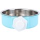 thumbnail image 1 of unbranded Plato Para Perro De Inoxidable Con Fácil Limpieza Y Fijación Azul, 1 of 8