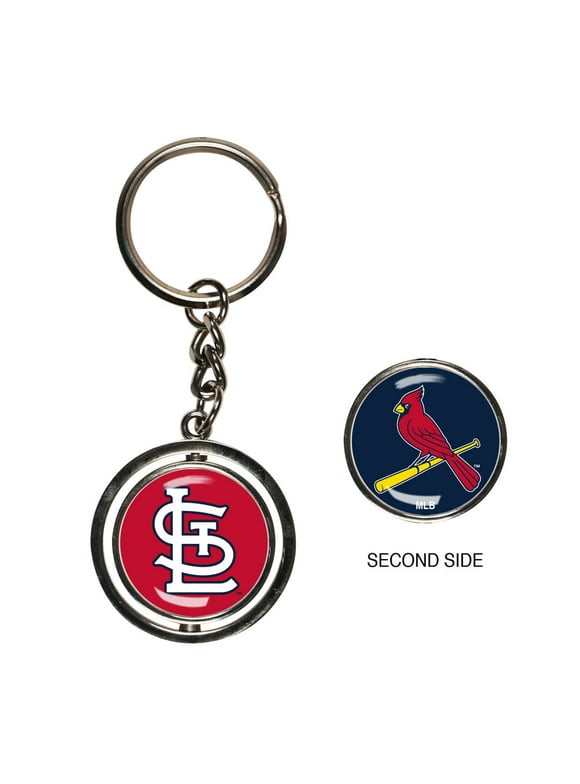 MLB St Louis Cardinals Team Spinner Keychain