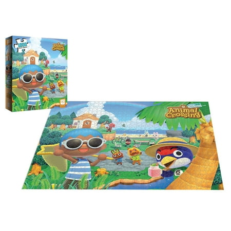 UPC: 0700304155702 | USAopoly Animal Crossing: New Horizons Summer Fun Puzzle 1000-Piece Jigsaw (USAPZ005674)